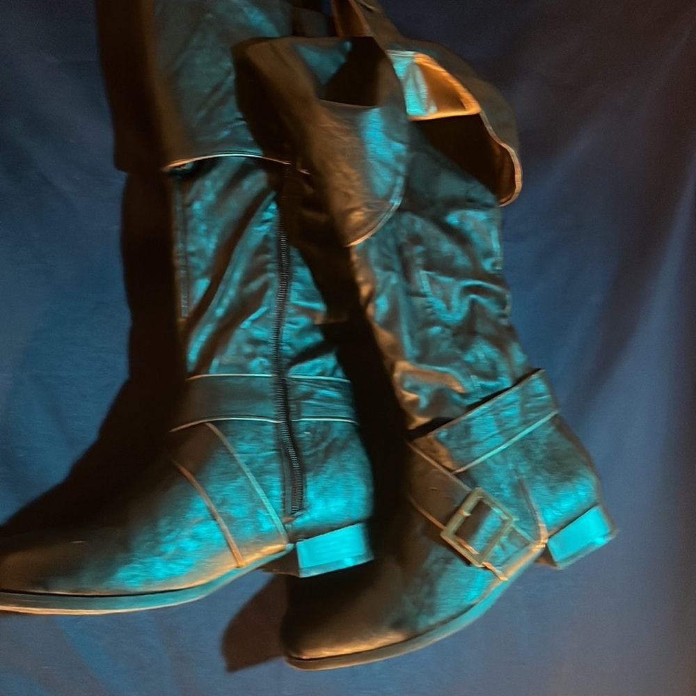 Black Pirate Boots